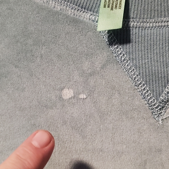 HONEYDEW long sleeve teal plush pullover size  LARGE - Picture 3 of 6